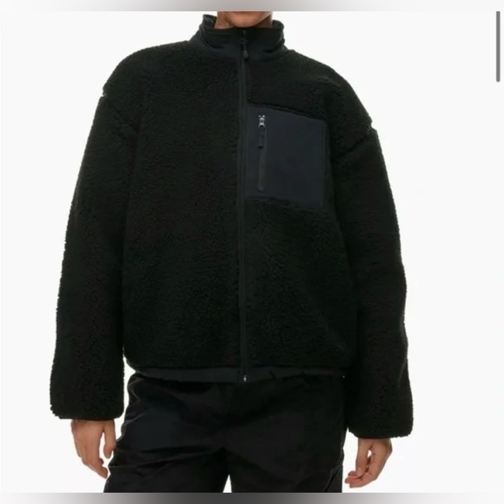 Aritzia TnAction Snoblock Polar Shred Mockneck Jacket, Sz S